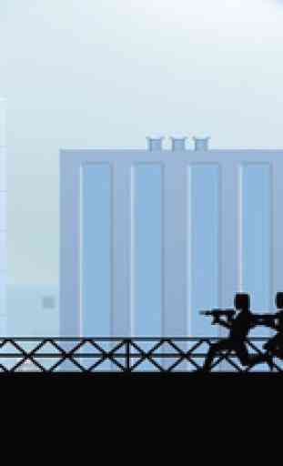 Agent Run And Dash In Vector City 2 - Best vector game for iPhone 3