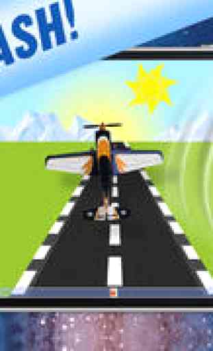 Airplane Flight Fail Skill Game: Emergency landing crash fly or die! 2