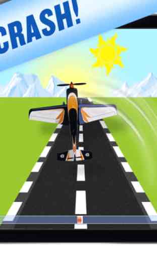 Airplane Flight Fail Skill Game: Emergency landing crash fly or die! 4