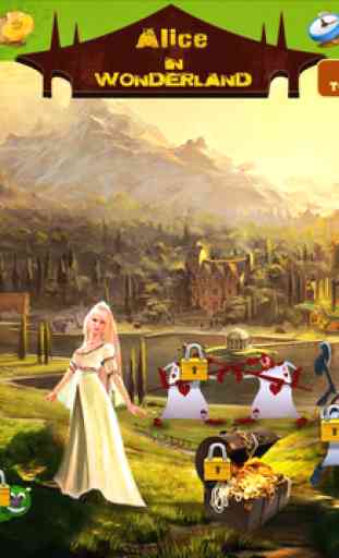 Alice in Wonderland Slots (Queen of Hearts Edition) - Free Casino Simulation Game 3