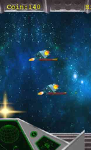 Alien Spaceship Attack - Zero Gravity Wars Laser Cannon Star Battlefront Game Free 3