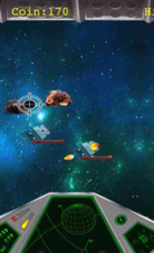 Alien Spaceship Attack - Zero Gravity Wars Laser Cannon Star Battlefront Game Free 4