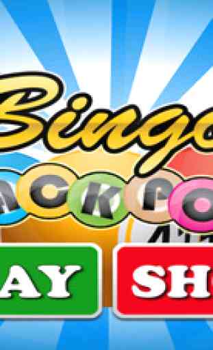 A Action Bingo Jackpot - Free Bingo Blackout Blitz Games 2