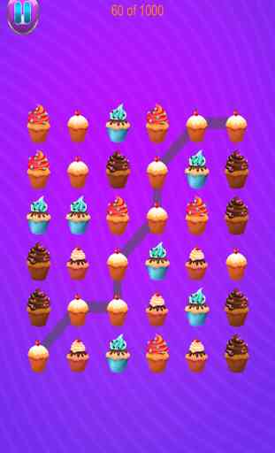 Aah!! Yummy Crazy Cupcake Cookie Match 3 Puzzle Free 3