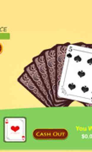 Ace Casino HiLo Card Bonanza Pro - win virtual gambling chips 3