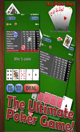Ace Poker - World Series VIP Video Poker Game 1