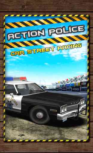 Action Police Car Street Race - Nitro Cops Extreme Heat 1