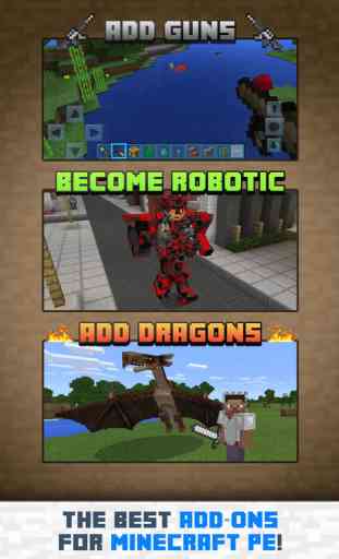 Add-Ons for Minecraft PE 4