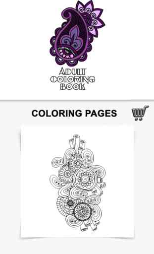 Adult Coloring Book– Abstract & Floral Color Pages 3