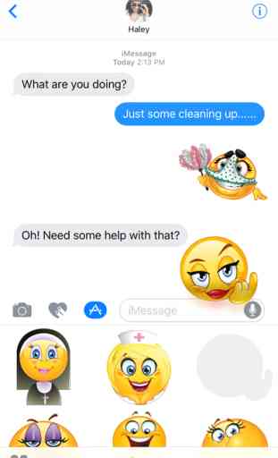 Adult Emoji - Dirty Emoticon Stickers for iMessage 1
