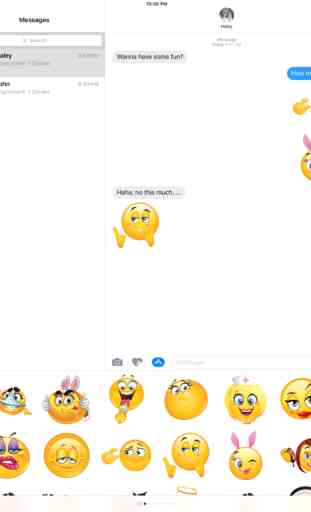 Adult Emoji - Dirty Emoticon Stickers for iMessage 4