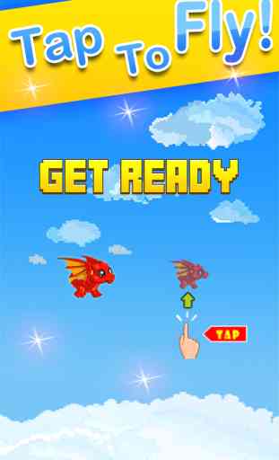 Adventure of Flying Dragon - A Fun Flappy Quest FREE 1