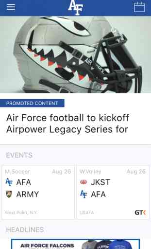 Air Force Athletics Gameday LIVE 2