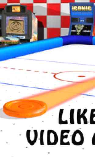 Air Hockey - Ice to Glow Age 3