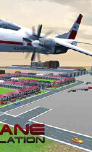 Airplane Pilot Car Transporter 3D – Aircraft Flying Simulation Game 3
