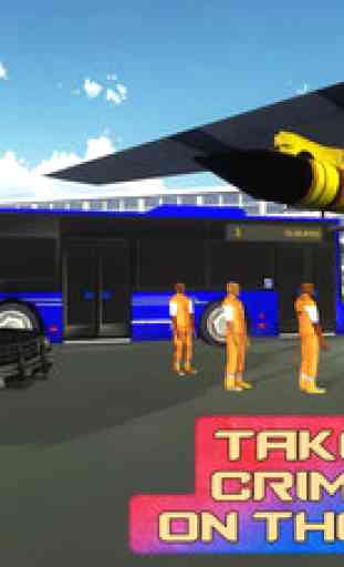 Airplane Prisoner Transport & Police Cop Duty Sim 4
