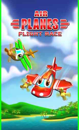 Airplane Race -Simple 3D Planes Flight Racing Game 1