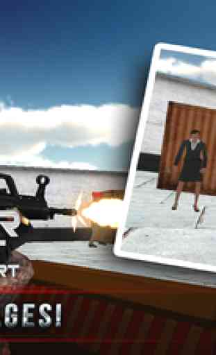 Airplane SWAT Team Force Elite Sniper Mission 3D Hostage 2