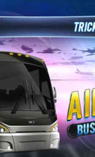 Airport Bus Simulator 3D. Real Bus Driving & Parking For kids 1