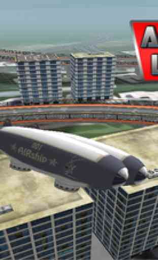 Airship Landing - Free Air plane Simulator Game 1
