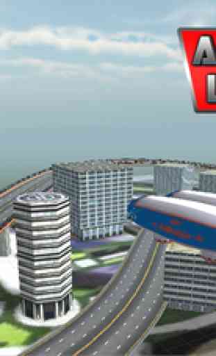 Airship Landing - Free Air plane Simulator Game 2