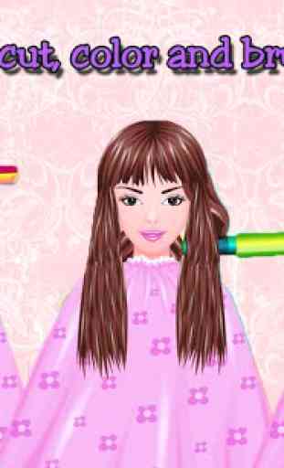 Free Girls Game Hair Salon 3