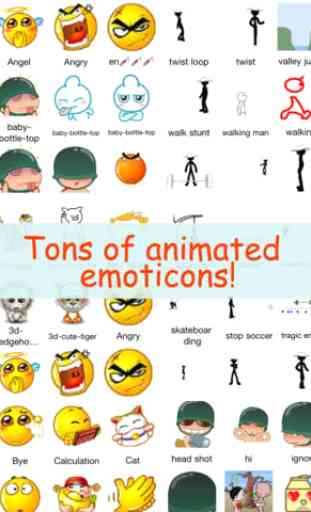 All 2D&3D Animations+Emoji PRO(FREE) For MMS,EMAIL,IM! 1