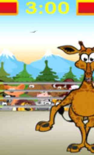 Alpaca vs. Giraffe Boxing Evolution FREE- It's a Real Animal Punch Revolution! 2