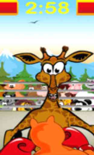 Alpaca vs. Giraffe Boxing Evolution FREE- It's a Real Animal Punch Revolution! 3