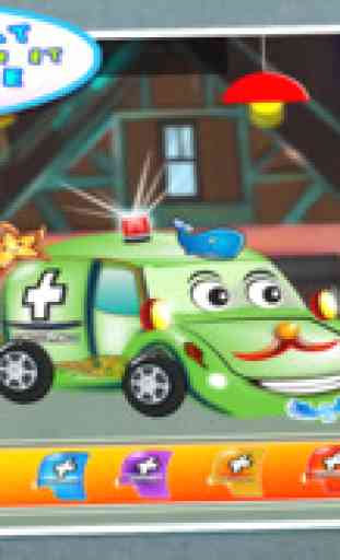Ambulance Builder & Garage – Create Cars in Kids Workshop, Repair Autos in Mechanic Salon Game 1