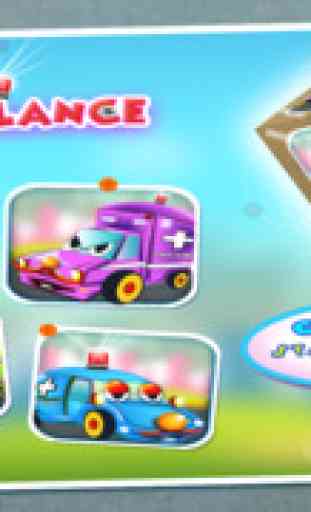Ambulance Builder & Garage – Create Cars in Kids Workshop, Repair Autos in Mechanic Salon Game 4