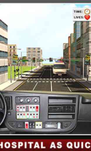 Ambulance Duty Simulator 3D – Drive Rush for Paramedic Emergency Parking; Test Your Driving Skills Play as Driver for City Hospital 1