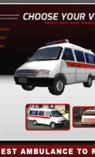 Ambulance Duty Simulator 3D – Drive Rush for Paramedic Emergency Parking; Test Your Driving Skills Play as Driver for City Hospital 3