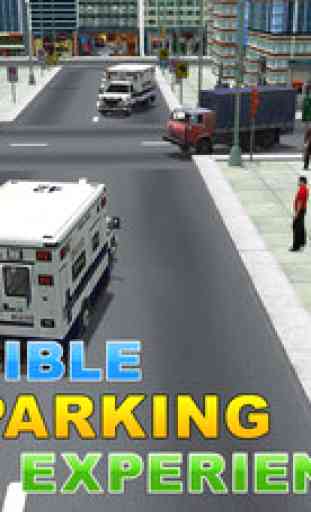 Ambulance Hospital Parking – Drive & park vehicle in this extreme driver simulator game 1