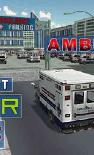 Ambulance Hospital Parking – Drive & park vehicle in this extreme driver simulator game 3