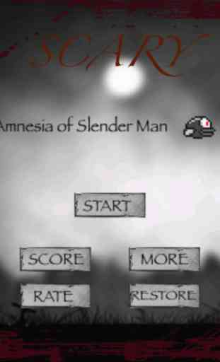 Amnesia of Slender Man vs Brave Bird in Forest Flappy Edition by GTFG 4