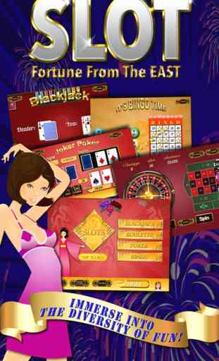 Ancient Auspicious Fortune Lucky Chinese Slots - All in one Poker, Bingo, Blackjack, Roulette, Jackpot Casino Game 4