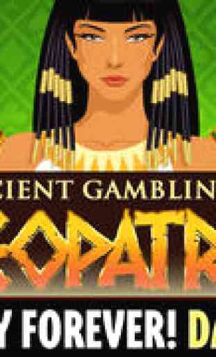 Ancient Gambling At Cleopatra's Slots Casino Game Free - Fun Slot Machine for iPhone and iPad 1