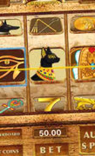 Ancient Gambling At Cleopatra's Slots Casino Game Free - Fun Slot Machine for iPhone and iPad 2