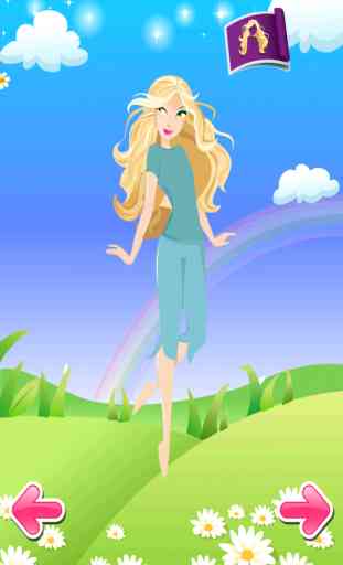 Angel Fairy Dress Up – Girls Kids cute little beauty fashion free Makeup & Dress Up Game 2