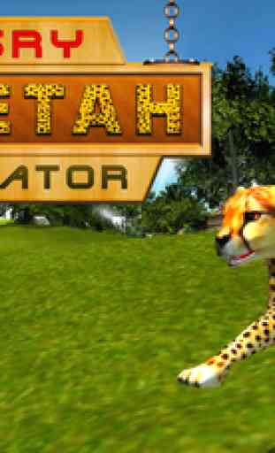 Angry Cheetah Survival – A wild predator in 3D wilderness simulation game 2