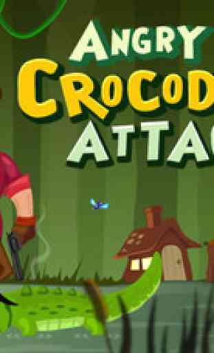 Angry Crocodile Attack – shoot down hungry swamp crocs with your sharp shooter skills 4