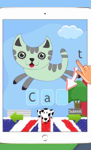 Animal Spelling Words Drag And Drop Puzzle Flash Card Games For Toddlers ( 2,3,4,5 and 6 Years Old ) 1