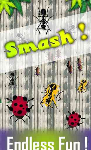 Ants and bugs smash - The best Smash and Crash the ant , Insects & bugs free game 2
