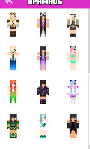 Aphmau Skins Free For Minecraft PE(Pocket Edition) - With New Baby, MC Diaries Skin Capes 3