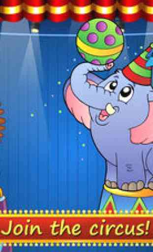 All Clowns in the toca circus - Free app for children 1