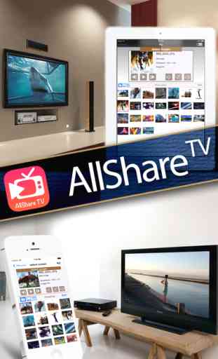 AllShare TV - Media Server with SmartTV Connect 4