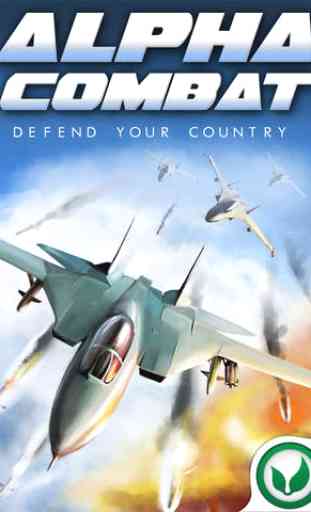 Alpha Combat: Defend Your Country Fighter Jet Aerial War Game 1