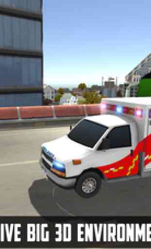 Ambulance Games Driving Sim 3D 4