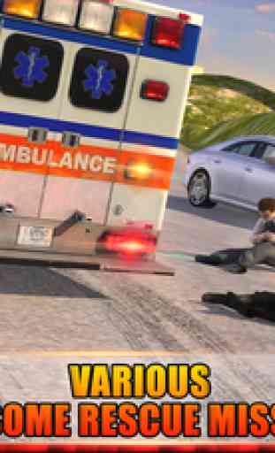 Ambulance Rescue Driving 2016 4